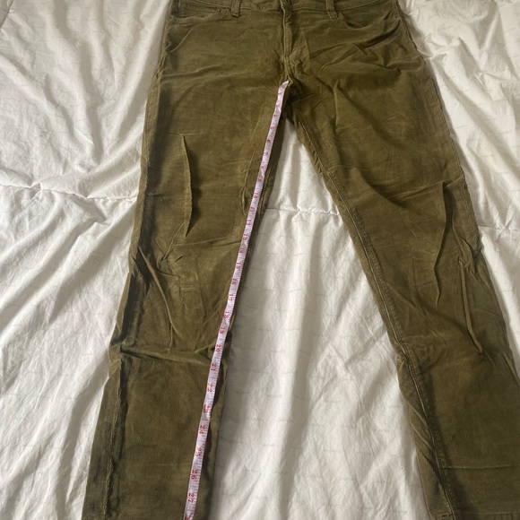 Lucky brand Olive green corduroy pants size 12 - Picture 5 of 8